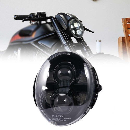 Faro led omologato con drl - con,