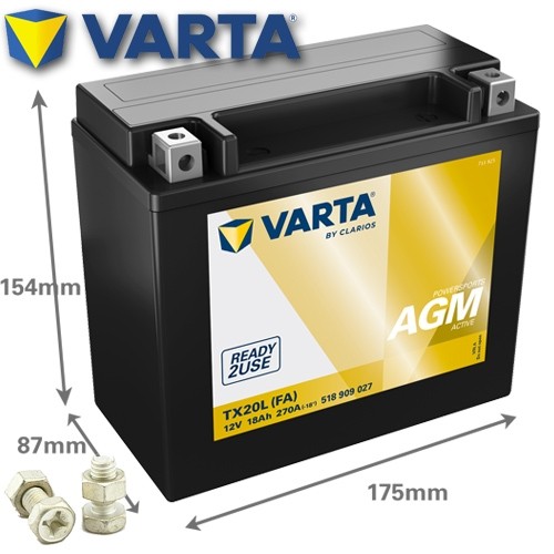 Batteria per harley vrscdx - per,